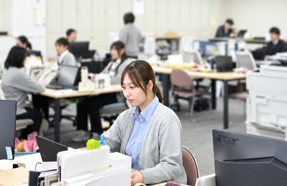 支援部で働くKさん